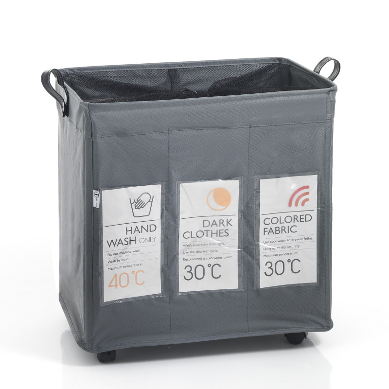 Cesto porta biancheria Laundry-B X3 Tomasucci H57×L55×P36 cm — levanteshop.it