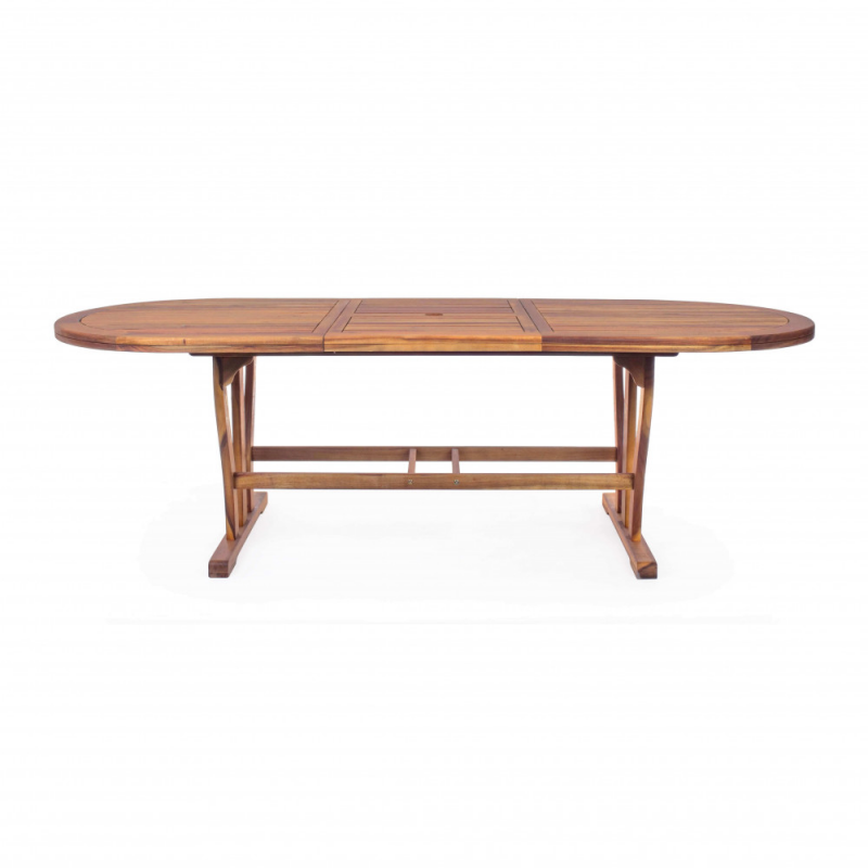 TAVOLO OVALE 180/240 X 100 DOUBLE