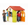 Casetta da giardino per bambini colorata resistente gioco esterno