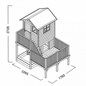 Zoom CASETTA IN LEGNO DOREMI
