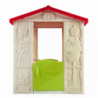 Casetta Happy da giardino multicolor per bambini robusta