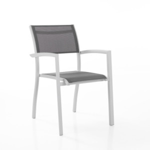 Sedia Con Braccioli Interno / Esterno Nydri  58 X 70 H92 Cm