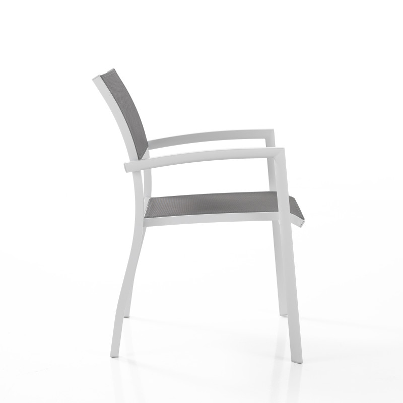 Sedia Con Braccioli Interno / Esterno Nydri  58 X 70 H92 Cm