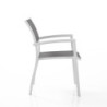 Sedia Con Braccioli Interno / Esterno Nydri  58 X 70 H92 Cm