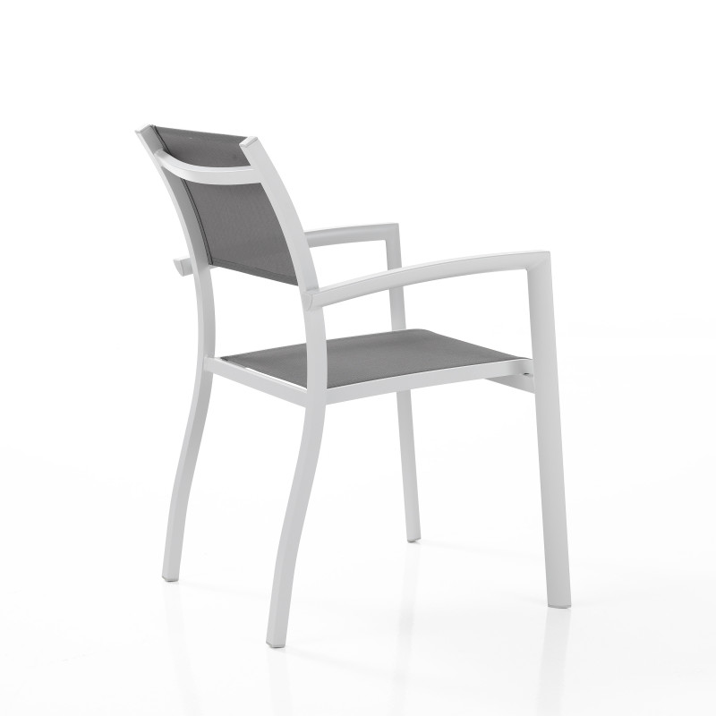 Sedia Con Braccioli Interno / Esterno Nydri  58 X 70 H92 Cm
