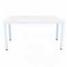 Tavolo Milo fisso in alluminio 150x90 cm da esterno resistente