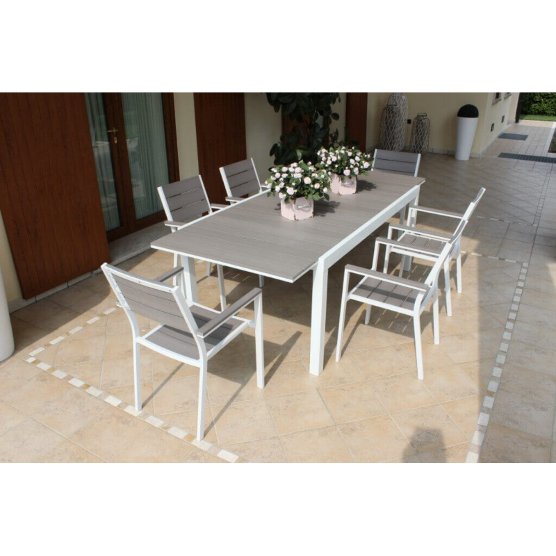 TAVOLO PENTAL 180/240 X 100