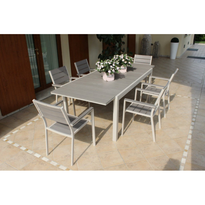 TAVOLO PENTAL 180/240 X 100