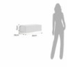 Comodino cassetto sospeso Mak Tomasucci H15×L45×P26 cm bianco opaco — levanteshop.it