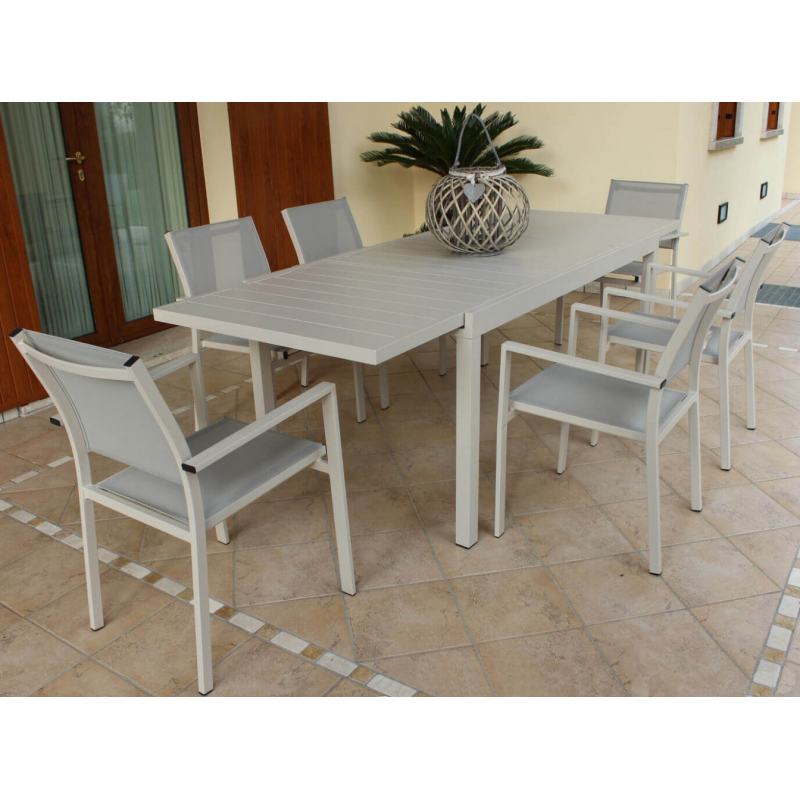 TAVOLO FORMENTERA 160/240 X 90