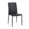 Sedie Lucia Black 102 X 68 X46 Cm