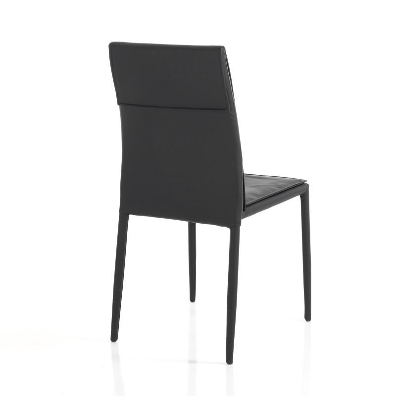 Sedie Lucia Black 102 X 68 X46 Cm