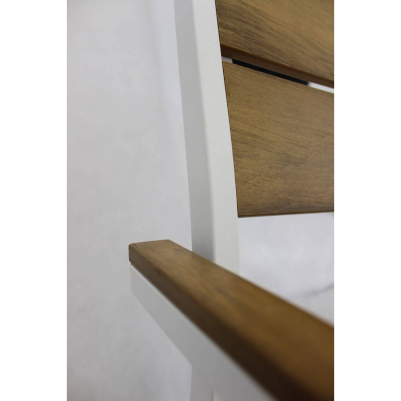 Poltrona Cayman da Esterno in Alluminio con Cuscino