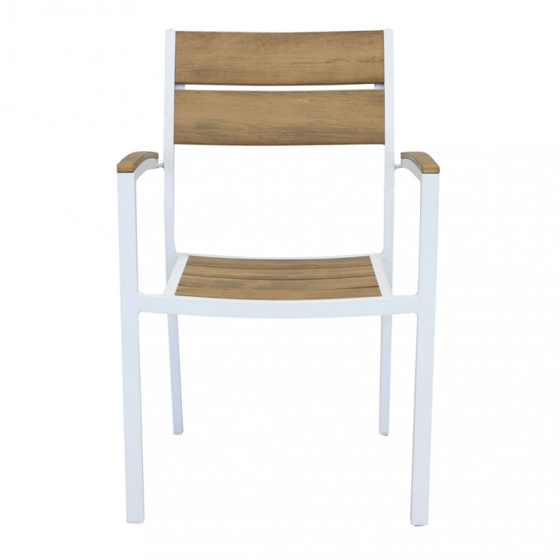 Poltrona Cayman da Esterno in Alluminio con Cuscino