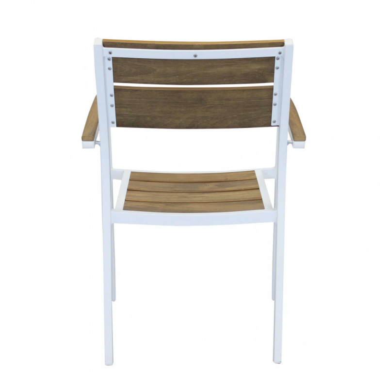 Poltrona Cayman da Esterno in Alluminio con Cuscino