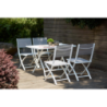 Set di 4 SEDIE GEORGIA PIEGHEVOLE