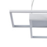 Lampadario Square White 63X63 H13 Cm