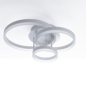 Plafoniera / Applique Rings White 52X61X27 Cm