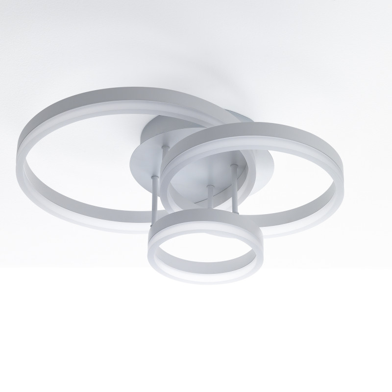 Plafoniera / Applique Rings White 52X61X27 Cm