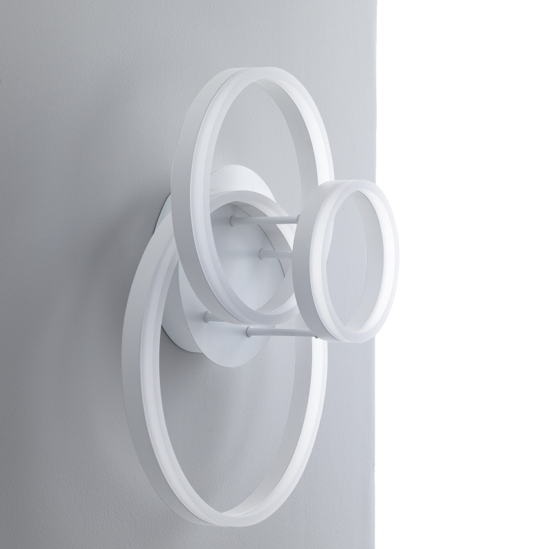 Plafoniera / Applique Rings White 52X61X27 Cm