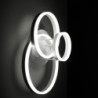 Plafoniera / Applique Rings White 52X61X27 Cm