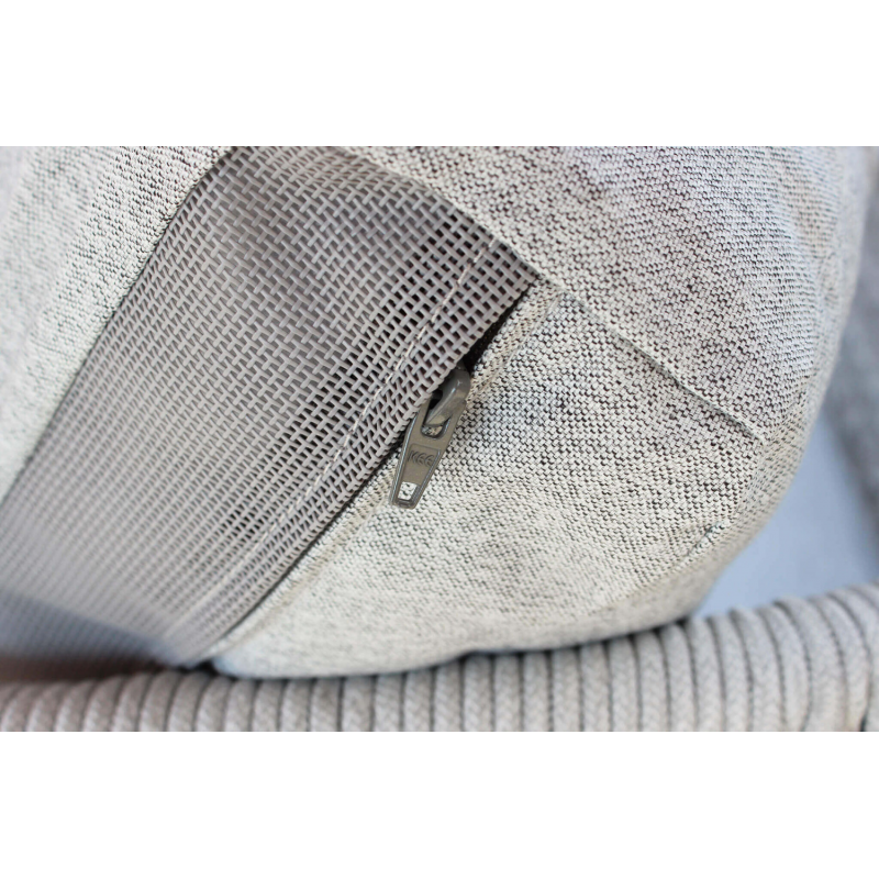 Salotto Seychelles in Alluminio con Cuscini da Esterno