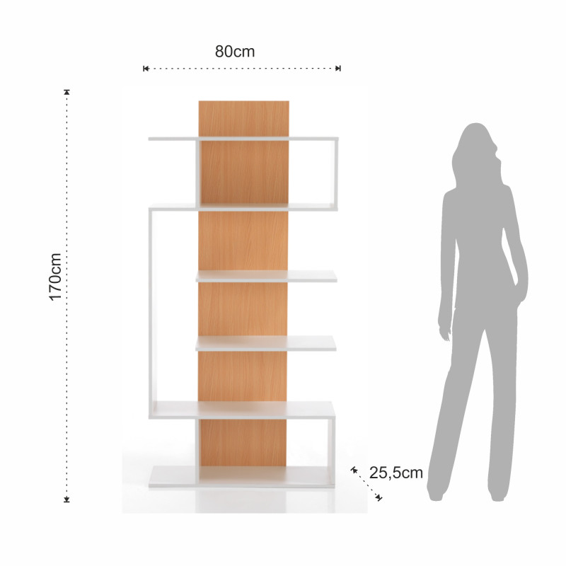 Libreria A Colonna Tower-B 172 X 50,5 H6 Cm