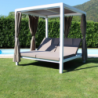 Gazebo letto Timbuktu moderno da giardino elegante e confortevole