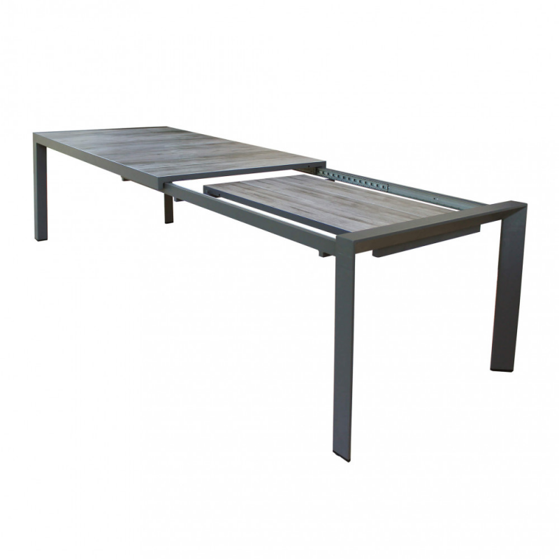 Tavolo Portland Allungabile 175-235x100 in Alluminio da Giardino