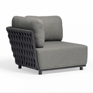 Poltrona Angolare SX Galapagos da Esterno in Alluminio