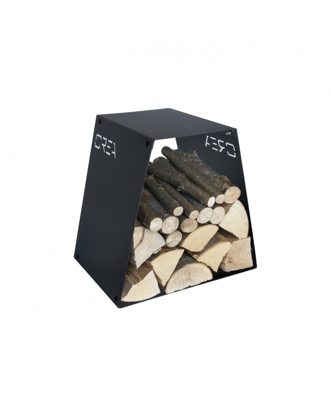 Portalegna Cima in acciaio - Made in Italy