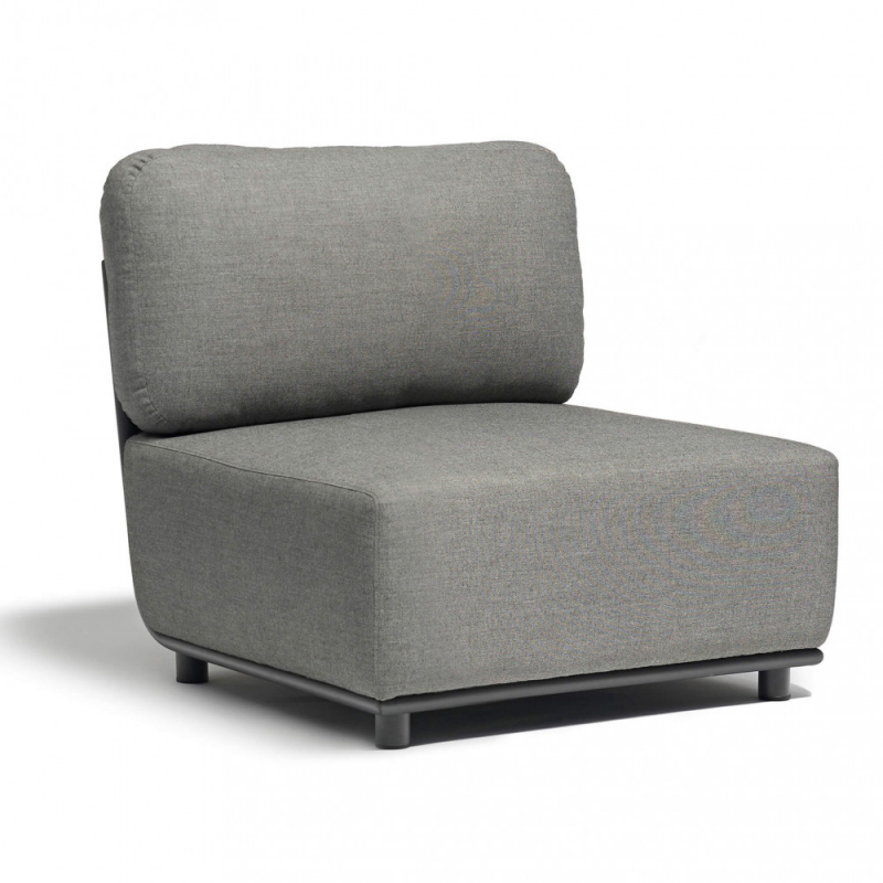 Poltrona Centrale Galapagos da Esterno in Alluminio