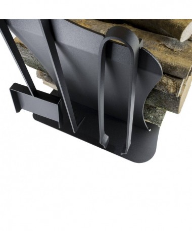 Zoom Portalegna Duna in acciaio - Made in Italy