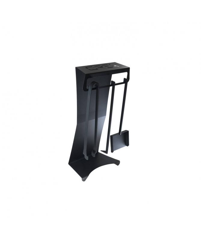 Portalegna Puma in acciaio - Made in Italy