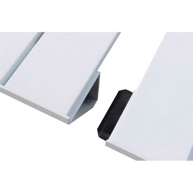 Consolle Allungabile 85x51/50-104-156-208-260 in Alluminio