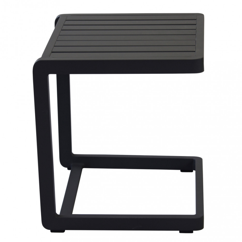 Tavolino Alimos in Alluminio da Giardino Moderno e Resistente