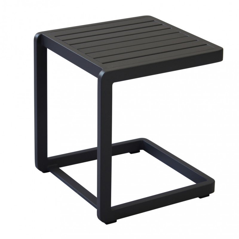 Tavolino Alimos in Alluminio da Giardino Moderno e Resistente