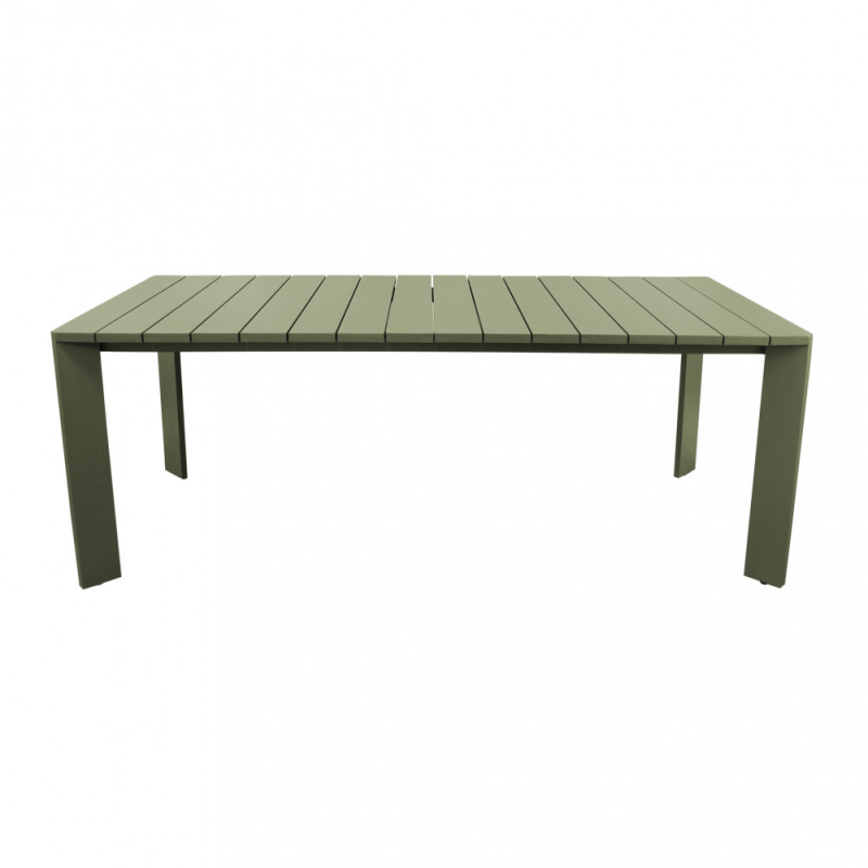 Tavolo Connecticut 200x100 cm alluminio fisso da giardino