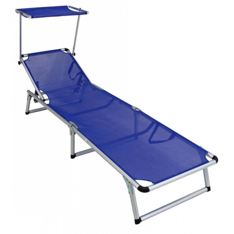 Brandina Super con tettuccio regolabile pieghevole da giardino