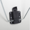 Tavolino Professional 80x60 cm in ferro per giardino resistente