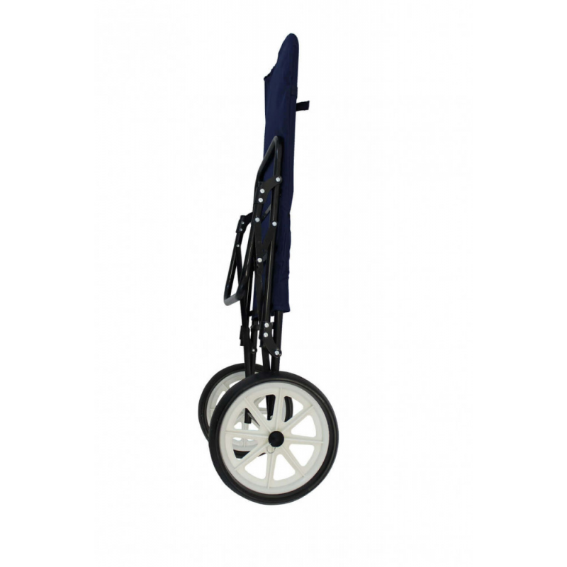 Carrello Sirio porta-lettini da giardino pratico e robusto