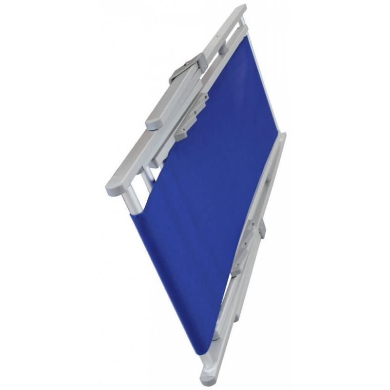 Sdraio mare textilene con braccioli resistente e confortevole