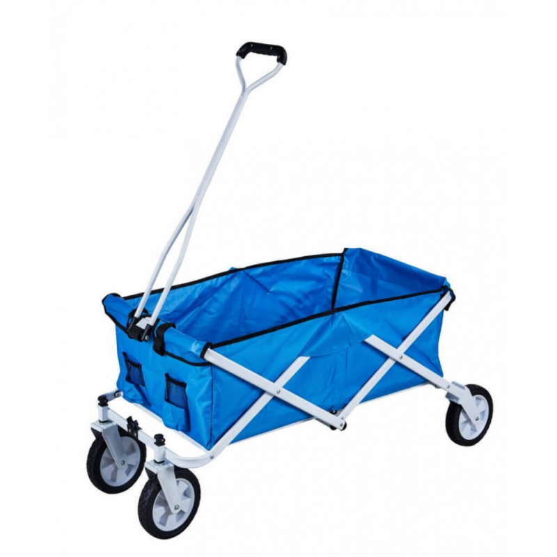 Carrello Adriatic porta-lettini da giardino robusto e pratico