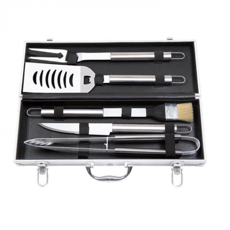 VALIGETTA CON ACCESSORI PER BARBECUE