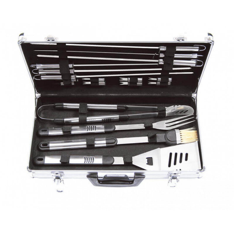 VALIGETTA CON ACCESSORI PER BARBECUE