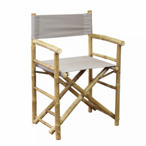 Sedia Regista Mojito Tortora in Legno da Giardino