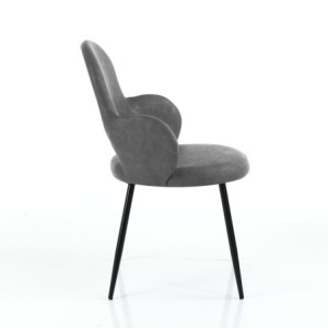 Zoom Sedia Elisabeth Old Grey 77X64X61 Cm