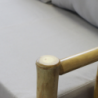 Divano Margarita in legno elegante resistente per giardino e terrazzo