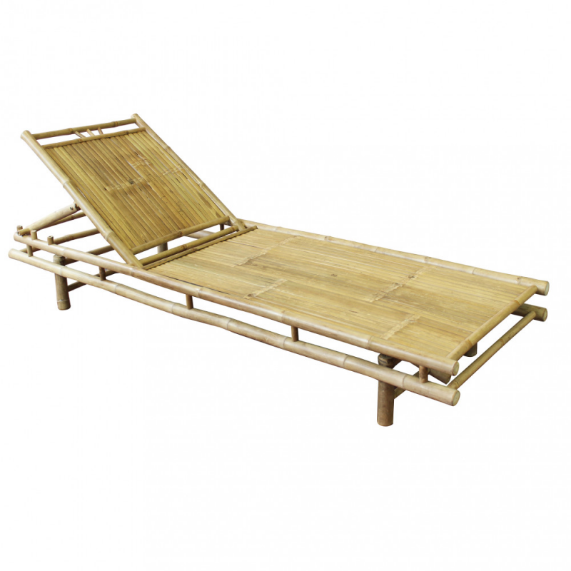 Lettino Martini in Legno Marrone da Giardino