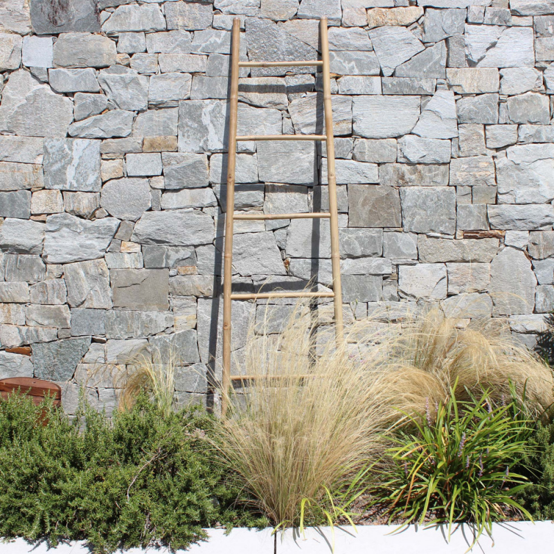 Scala Mary 5 Gradini in Alluminio per Giardino e Casa